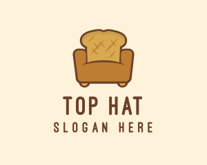 Loaf Bread Sofa logo design