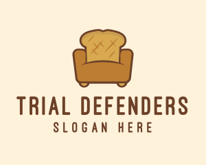 Loaf Bread Sofa logo design