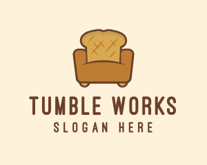 Loaf Bread Sofa logo design