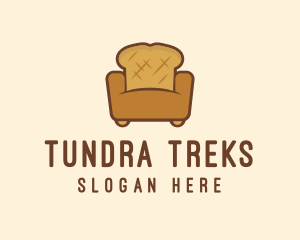 Loaf Bread Sofa logo design