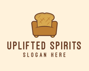 Loaf Bread Sofa logo design