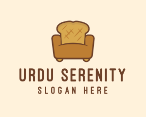 Loaf Bread Sofa logo design