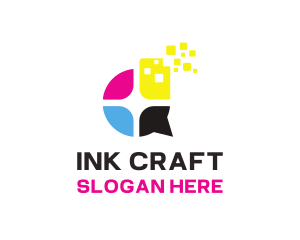 Ink Colors Printing logo