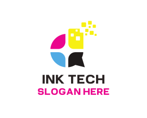 Ink Colors Printing logo