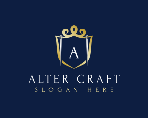 Tailoring Needle Craft logo design