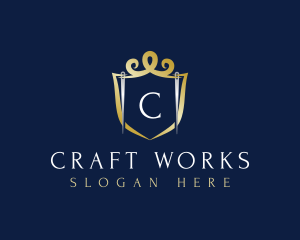 Tailoring Needle Craft logo design