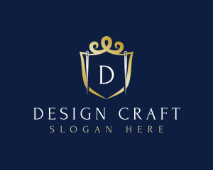 Tailoring Needle Craft logo design