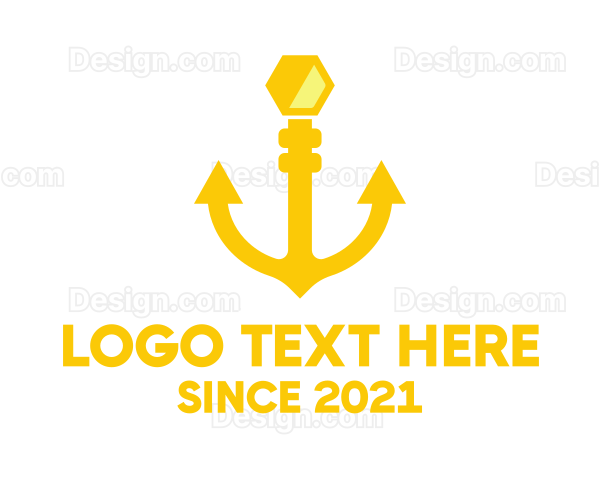 Yellow Anchor Hive Logo