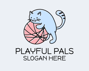 Playful Kitten Yarn logo