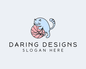Playful Kitten Yarn logo
