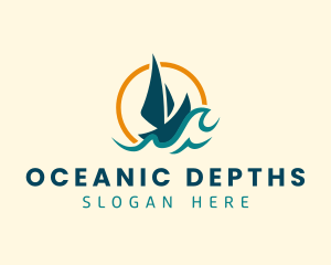 Ocean Wave Yacht logo design