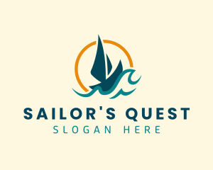 Ocean Wave Yacht logo design