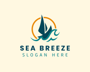 Ocean Wave Yacht logo design