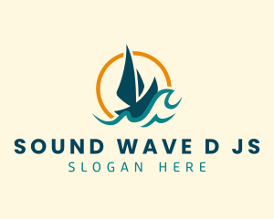 Ocean Wave Yacht logo design