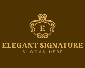 Luxury Gourmet Restaurant logo design