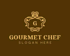 Luxury Gourmet Restaurant logo design