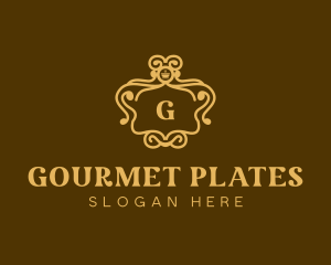 Luxury Gourmet Restaurant logo design