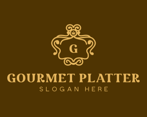 Luxury Gourmet Restaurant logo design