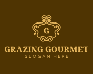 Luxury Gourmet Restaurant logo design