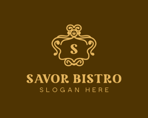 Luxury Gourmet Restaurant logo design