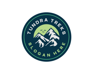 Outdoor Mountain Hike logo design