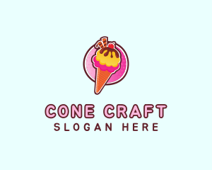 Frozen Yogurt Ice Cream  logo