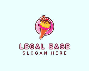 Frozen Yogurt Ice Cream  logo