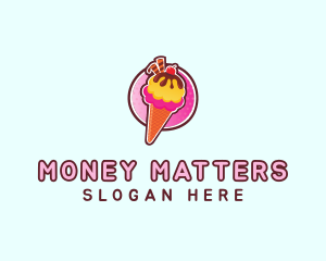 Frozen Yogurt Ice Cream  logo