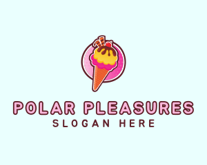 Frozen Yogurt Ice Cream  logo