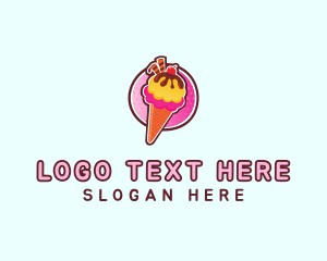 Cream - Frozen Yogurt Ice Cream logo design