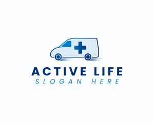 Ambulance Medical Vehicle logo
