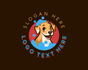 Dog Pet Grooming logo