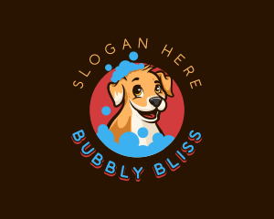 Dog Pet Grooming logo design