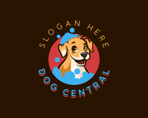 Dog Pet Grooming logo design