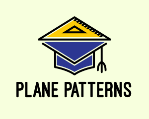 Academic Measuring Triangle  logo