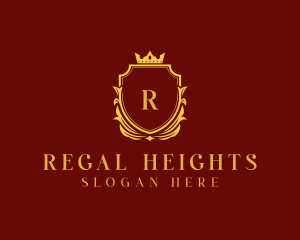 Regal Shield Royalty logo design