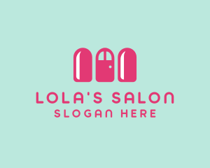 Nail Beauty Salon logo design