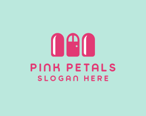 Nail Beauty Salon logo design