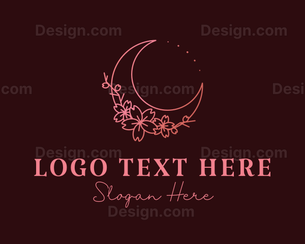 Cosmic Flower Moon Logo