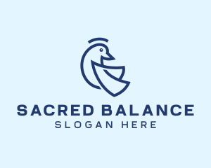 Bird Dove Wellness logo design