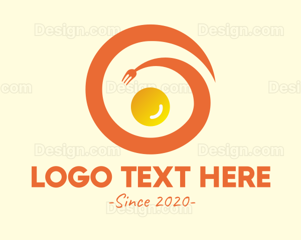 Spiral Fork Egg Logo