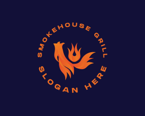 Roasted Chicken Fire logo