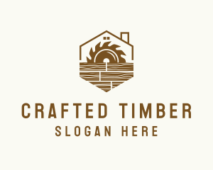 Sawmill Carpentry Workshop logo design