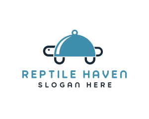 Food Cloche Turtle logo design