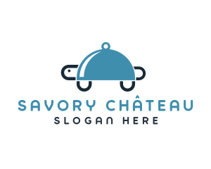 Food Cloche Turtle logo design