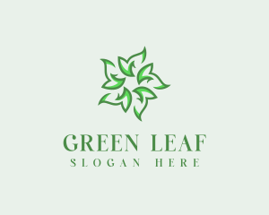 Herbal Vegan Sustainable logo design