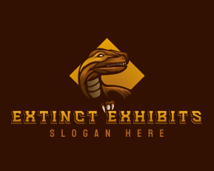 Raptor Beast Dinosaur logo