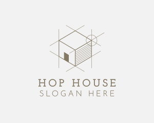 House Construction Architect logo design