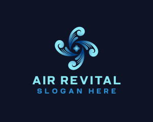 Air Propeller Ventilation logo design