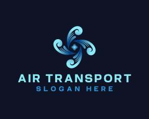 Air Propeller Ventilation logo design